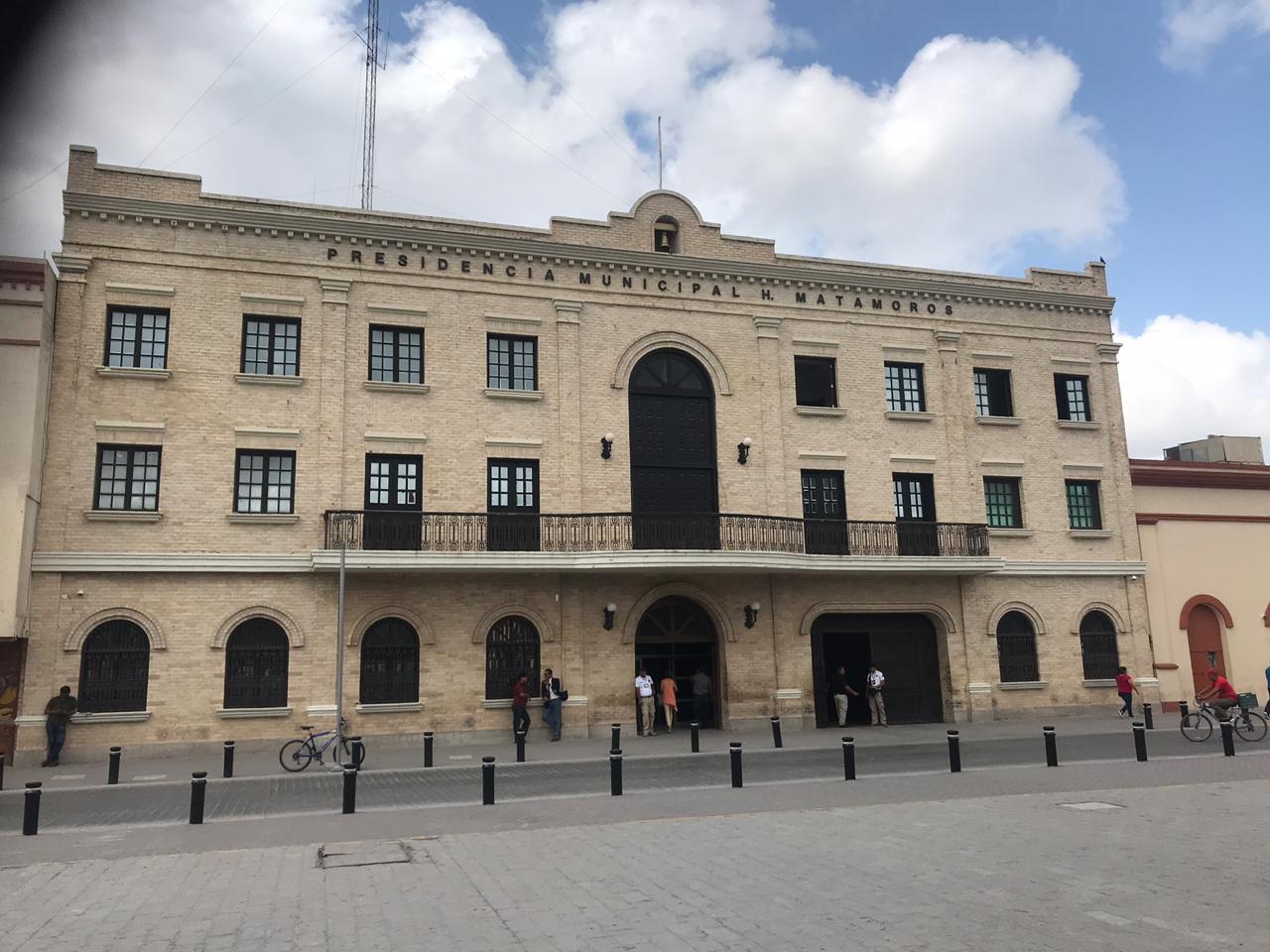 Fachada de la presidencia municipal de matamoros tamaulipas