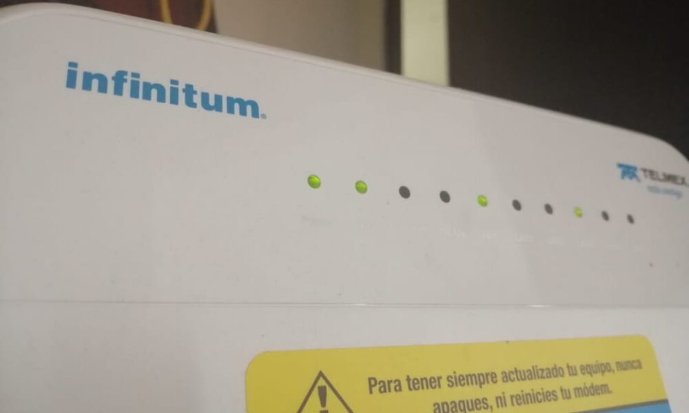 Modem Telmex Infinitum Sin Internet