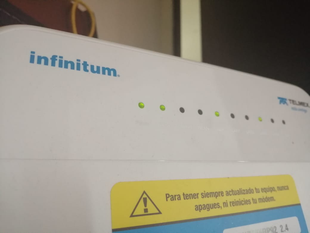 Modem Telmex Infinitum Sin Internet