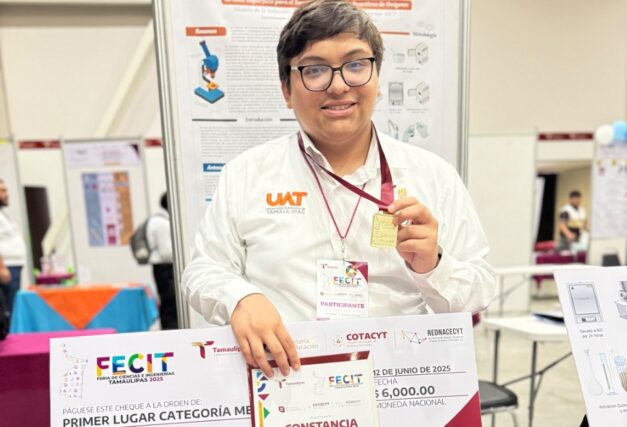Estudiante de la UAT investiga cura contra el cáncer
