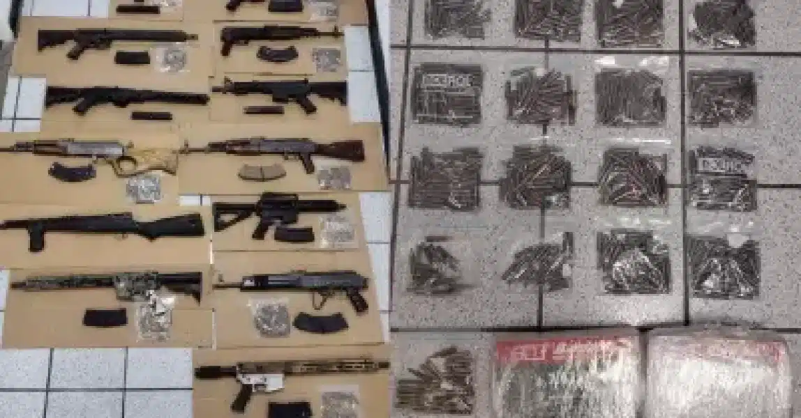 Incautan arsenal de 17 mil cartuchos en operativo en Sonora