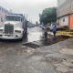 * Se acumulan casi 6 pulgadas de agua y ya se instalaron bombas de desagüe en zonas bajas